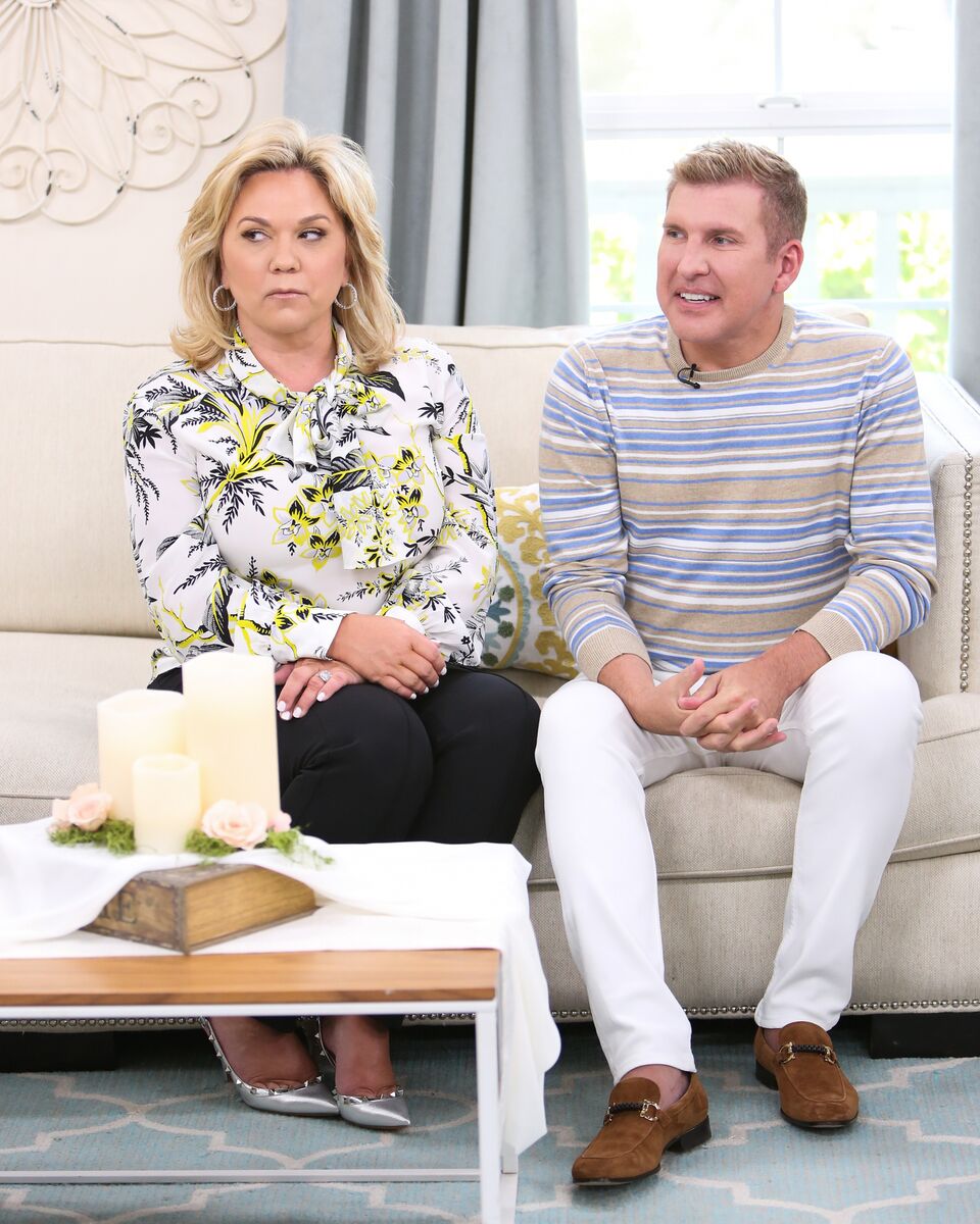 Todd and Julie Chrisley at Hallmark's 'Home & Family' at Universal Studios in Hollywood | Photo: Getty Images