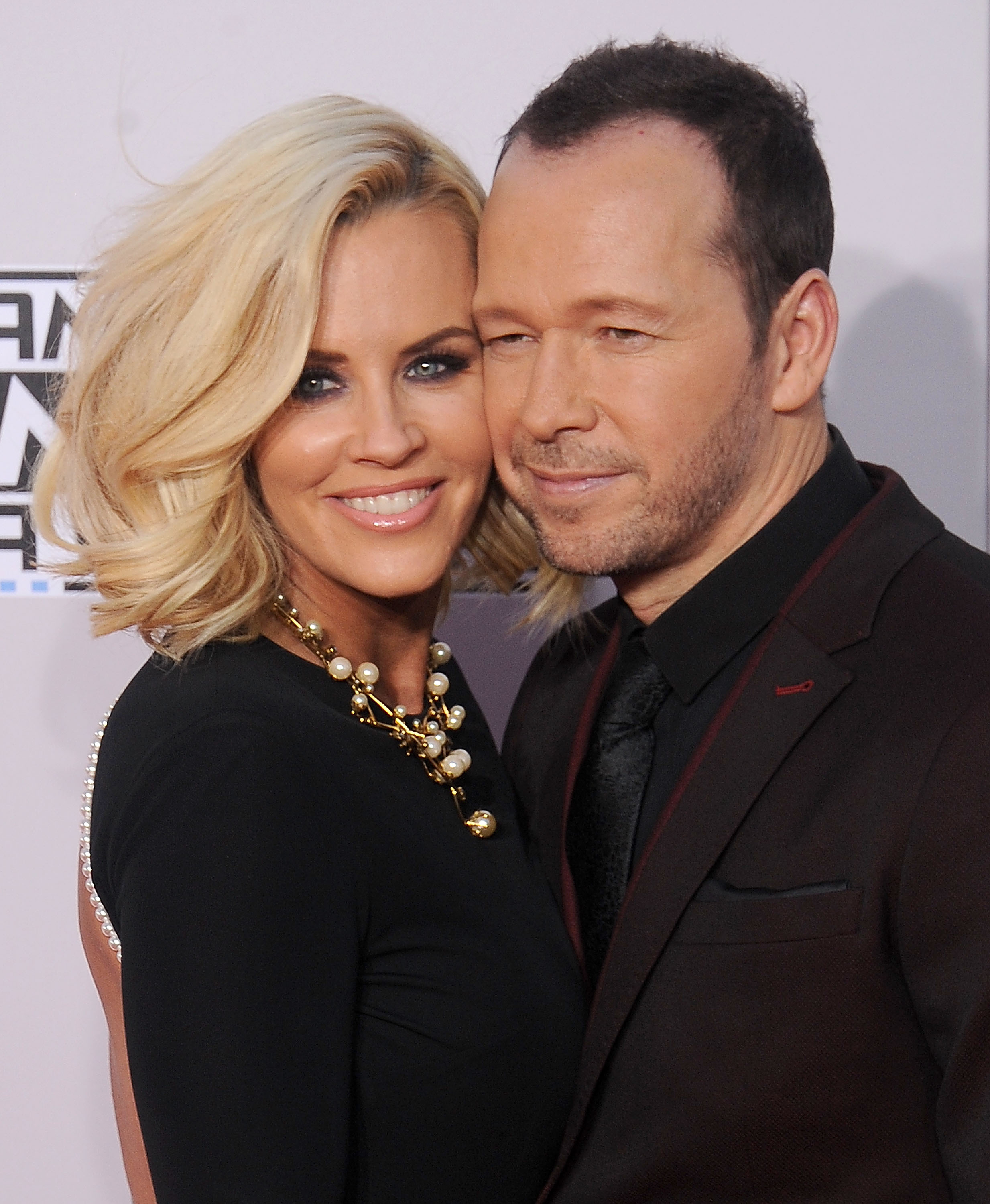 Jenny McCarthy and her husband Donnie Wahlberg in Los Angeles in 2014 | Source: Getty Images