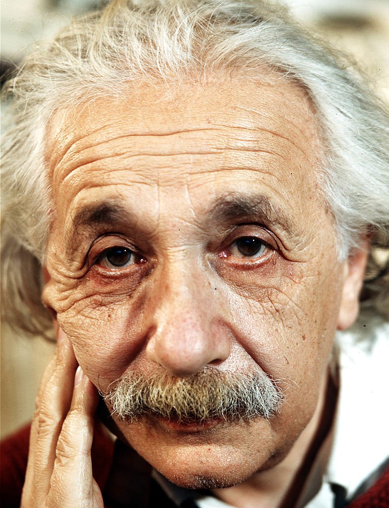 Portrait d'Albert Einstein. | Photo : Getty Images