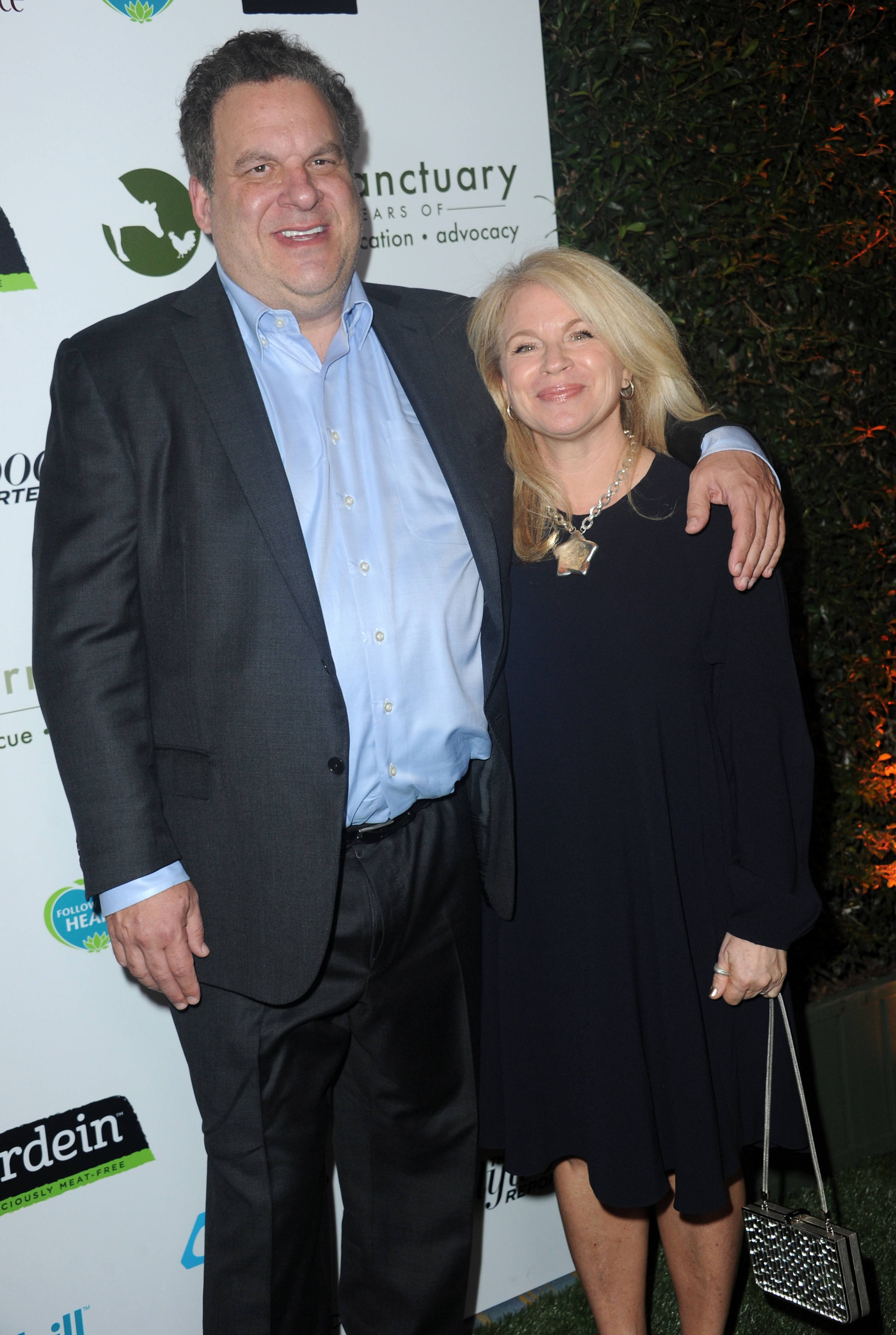 Jeff Garlin and ex-wife Marla at the Beverly Wilshire Four Seasons Hotel on November 12, 2016, in Beverly Hills, California. | Source: Getty Images
