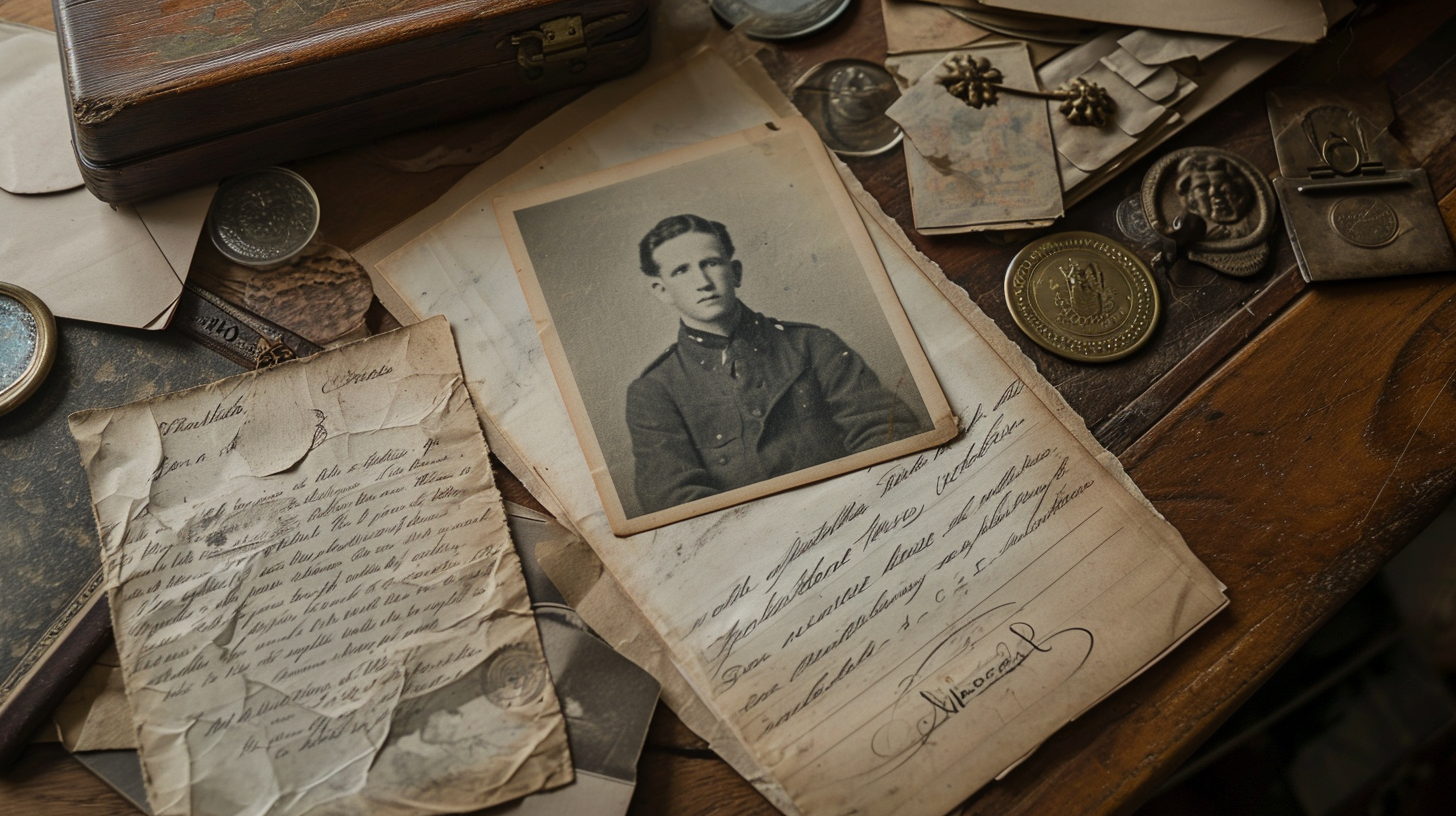 Old letters and coins | Source: Midjourney