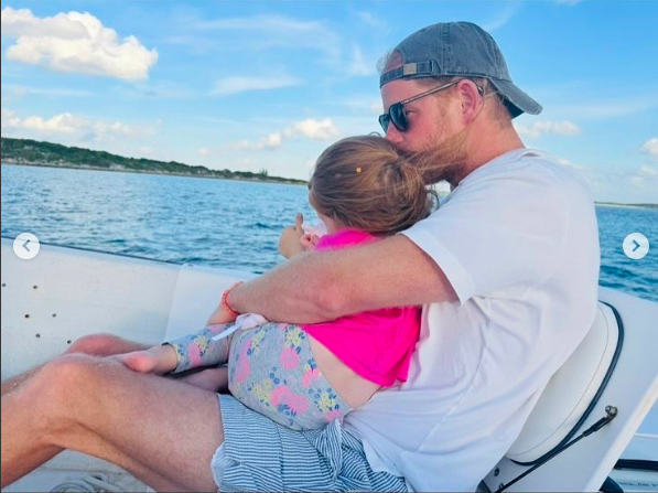 Princess Lilibet and Prince Harry sharing a tender father-daughter moment, posted on March 9, 2025. | Source: Instagram/meghan