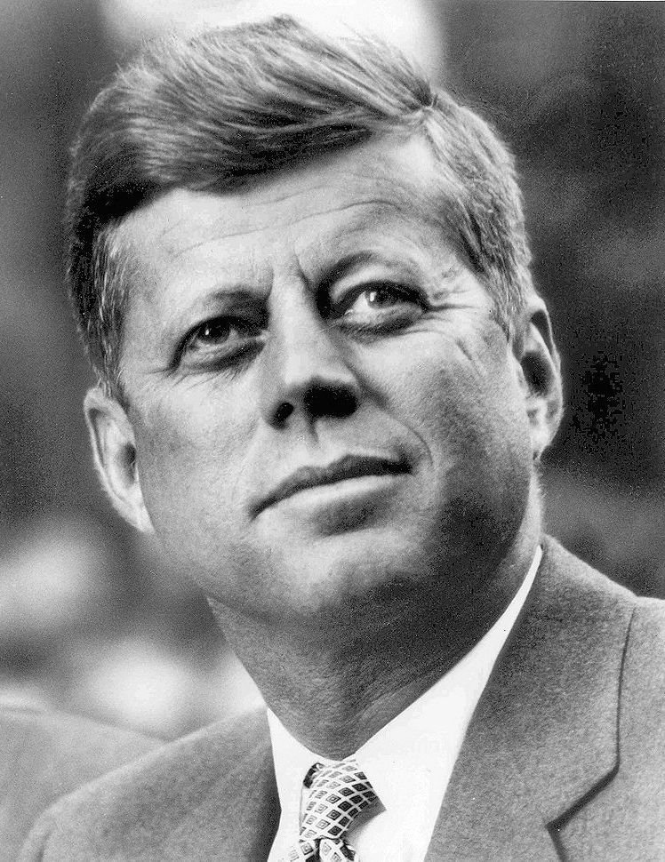 A portrait of the former US President John F. Kennedy circa. 1961 | Source: Wikimedia Commons