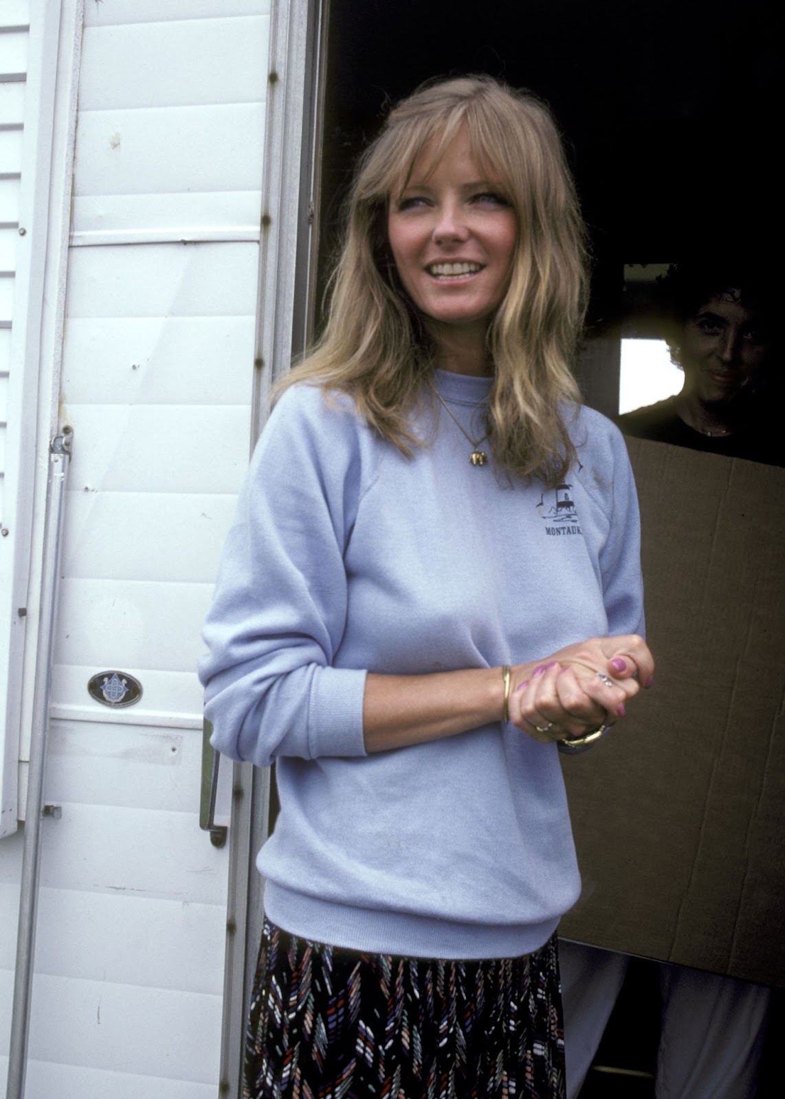 Cheryl Tiegs at the "Friends of The Montauk Library" Benefit on July 4, 1981, in New York. | Source: Getty Images