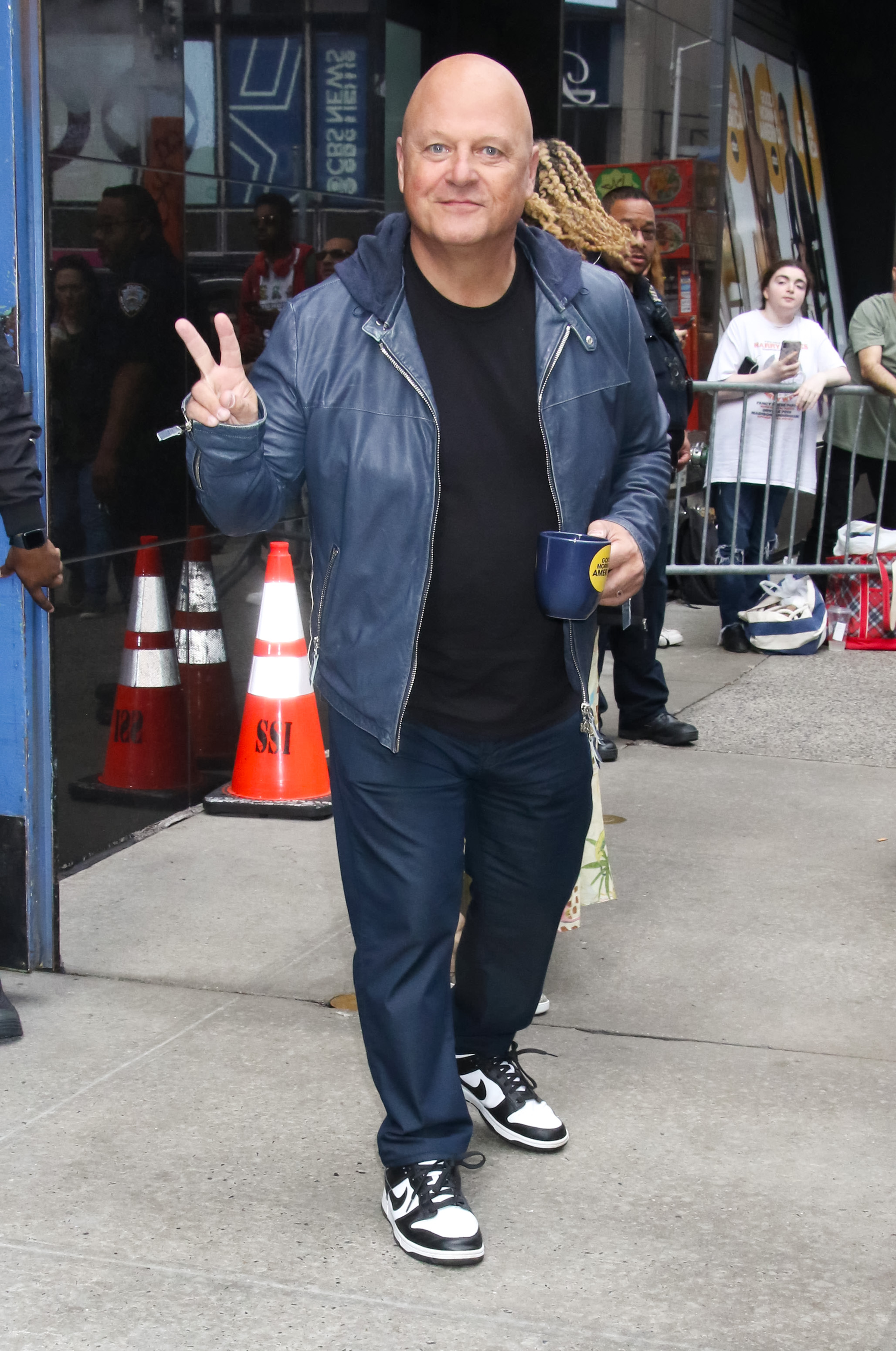 Michael Chiklis seen arriving at "Good Morning America" on June 5, 2024, in New York City | Source: Getty Images