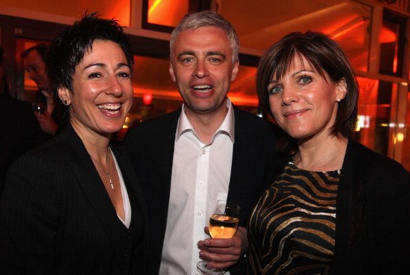 Birgit Schrowange, Dunja Hayali, Andreas von Thien, Berenberg ArtTalk , 2011 | Quelle: Getty Images