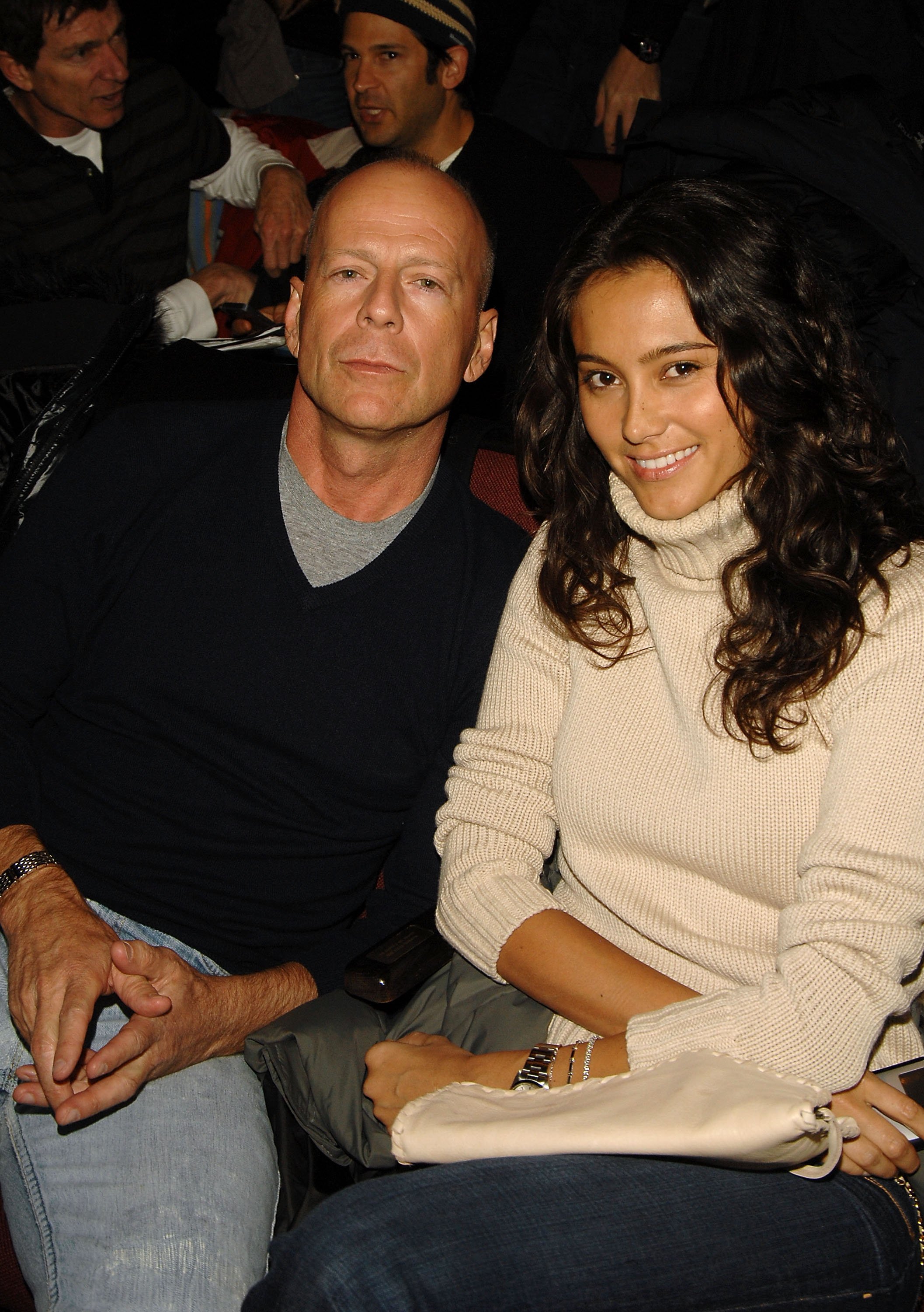 Bruce Willis and Emma Heming attend "What Just Happened?" premiere during 2008 Sundance Film Festival at the Eccles Theatre on January 19, 2008 in Park City, Utah | Source: Getty Images 