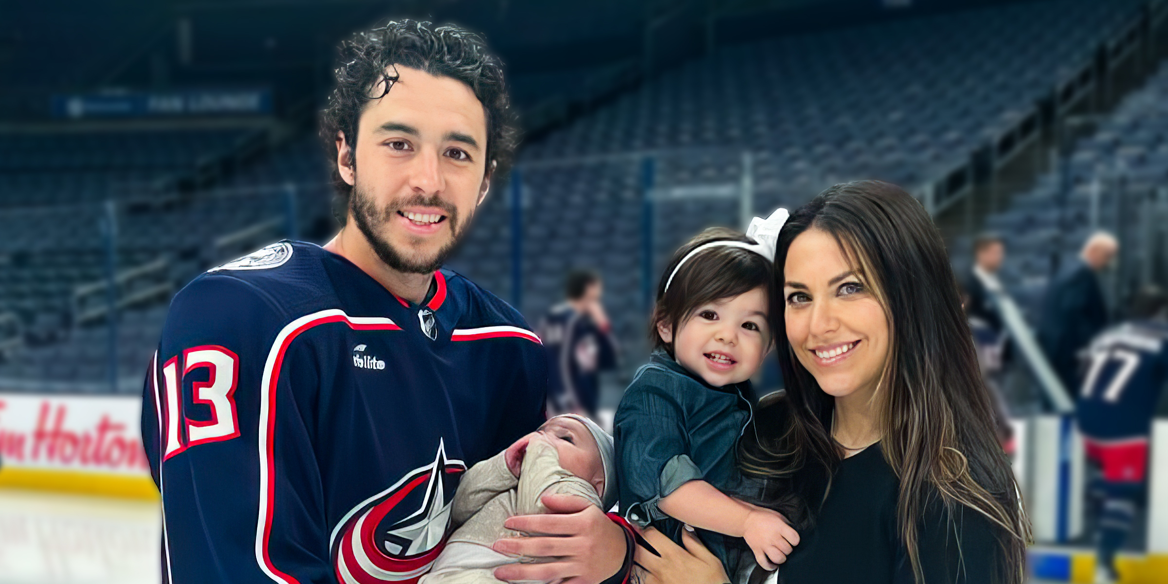 Johnny, Johnny Edward, Noa Harper and Meredith Gaudreau | Source: Instagram/meredithgaudreau_