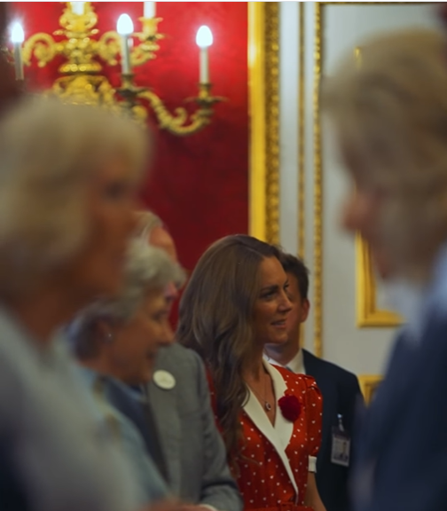 Kate Middleton attends the Cancer Research UK reception alongside fellow guests and supporters of the charity's work. | Source: Instagram/princeandprincessofwales