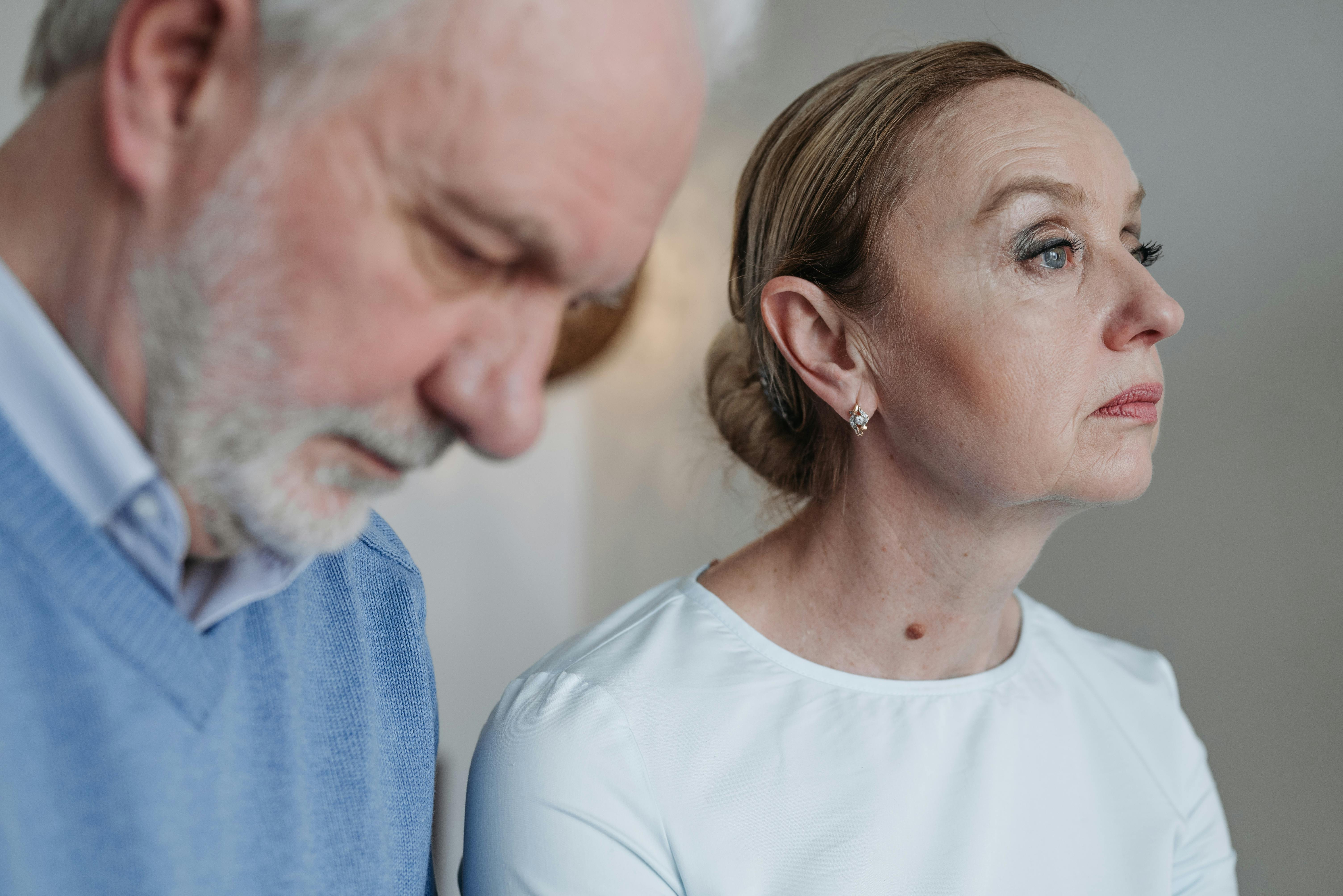 An arrogant woman sitting next to a man | Source: Pexels