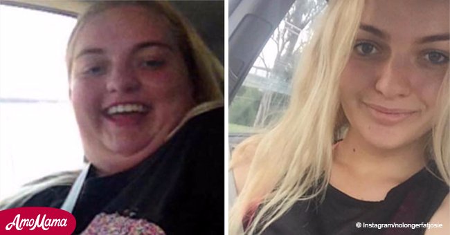 Bullied teen lost half her body weight before school prom and looks totally unrecognizable