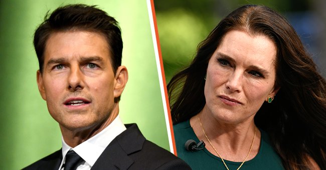 Left: Tom Cruise attends the 10th Annual Lumiere Awards at Warner Bros. Studios on January 30, 2019 in Burbank. Right: Brooke Shields at Universal Studios Hollywood on April 23, 2019 in Universal City, California. | Photo: Getty Images