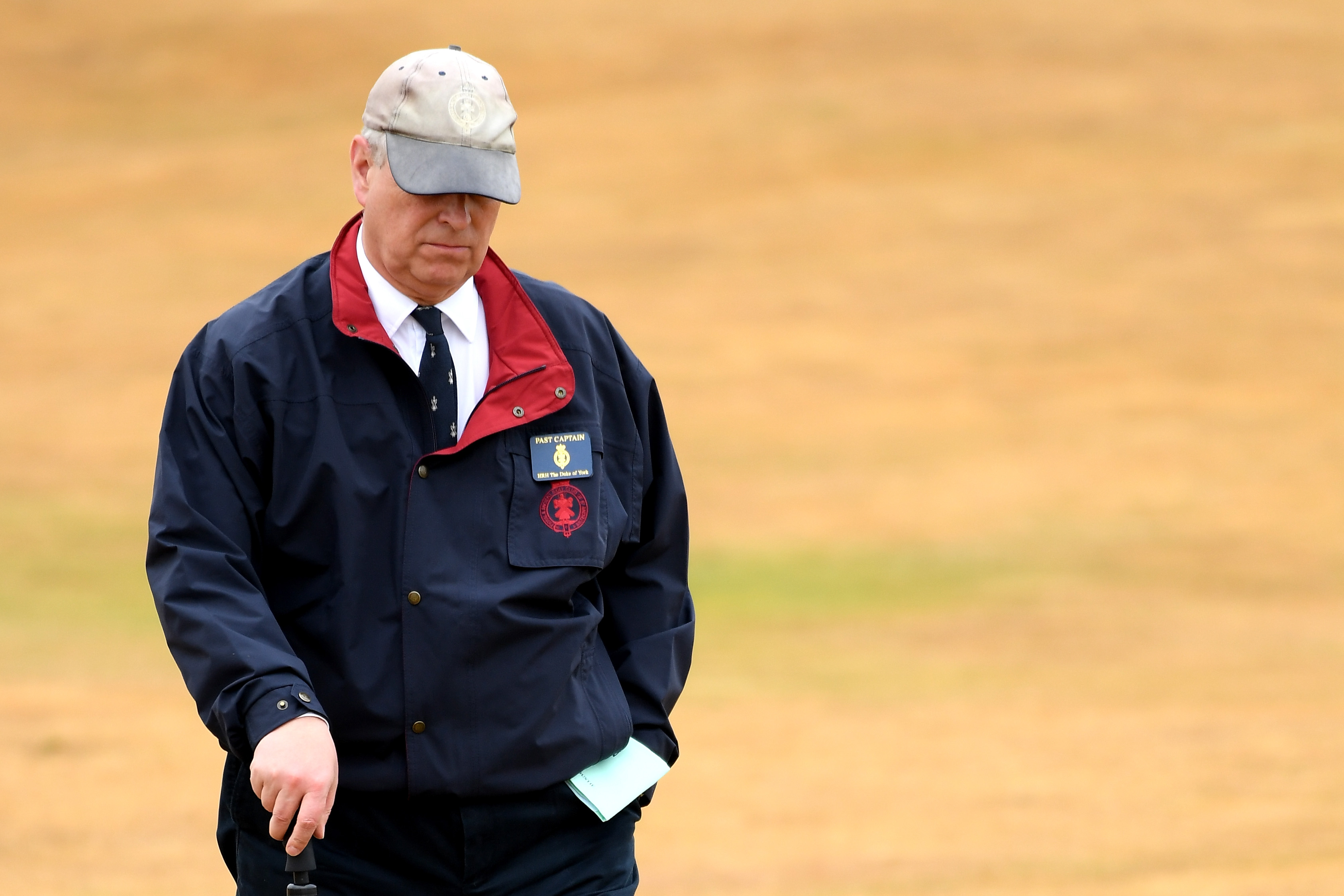 Andrew Mountbatten-Windsor during round two of the Open Championship at Carnoustie Golf Club on July 20, 2018, in Carnoustie, Scotland. | Source: Getty Images