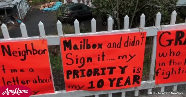 Neighbors help clean woman's yard after anonymous judgmental letter about her unkept property