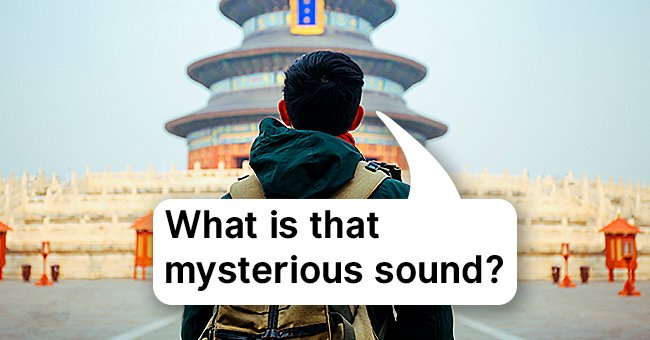 The boy couldn't decipher the strange sound coming from the temple. | Photo: Shutterstock