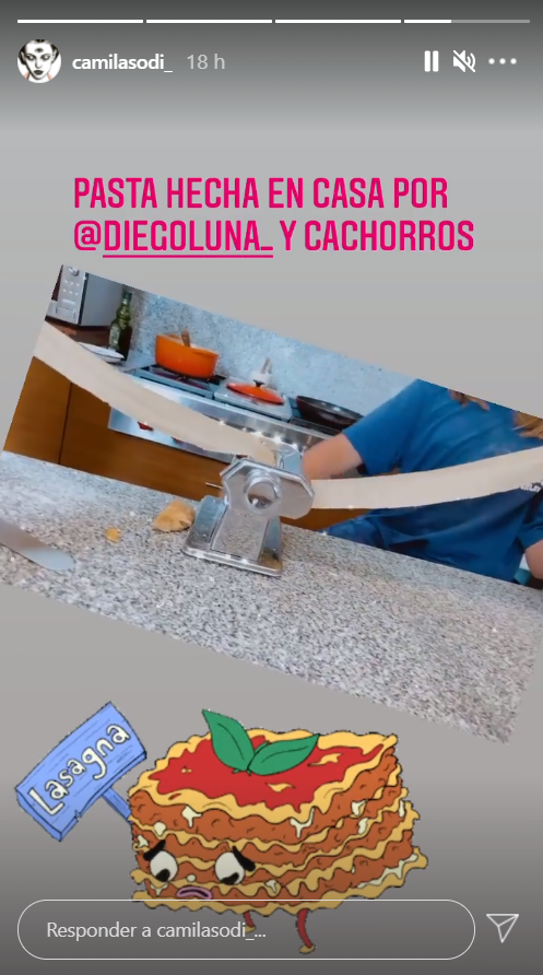 Camila Sodi presumió de su encuentro con Diego Luna. | Foto: Captura de Instagram/camilasodi_