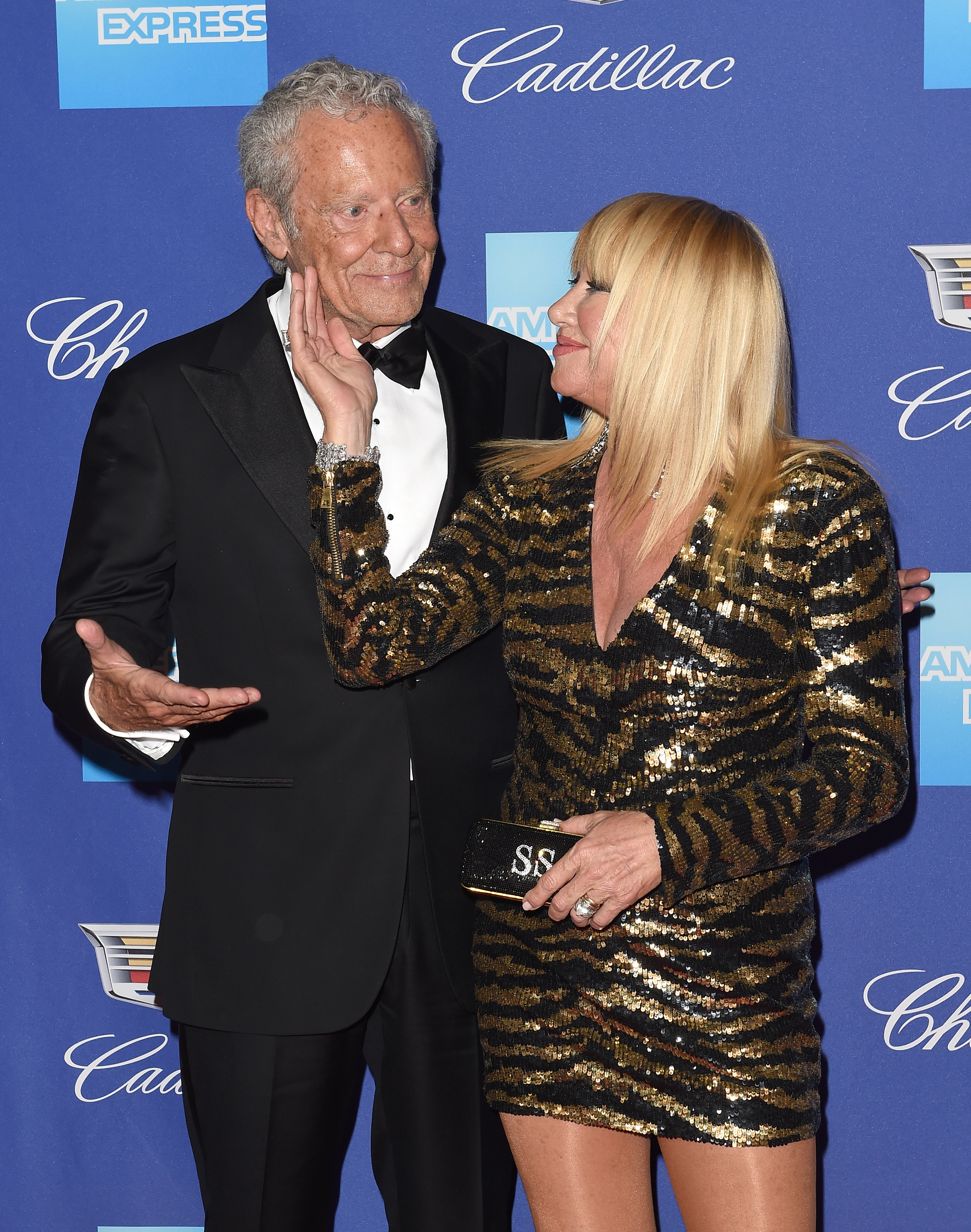 Alan Hamel and Suzanne Somers attend the 29th Annual Palm Springs International Film Festival Awards Gala in Palm Springs, California, on January 2, 2018 | Source: Getty Images