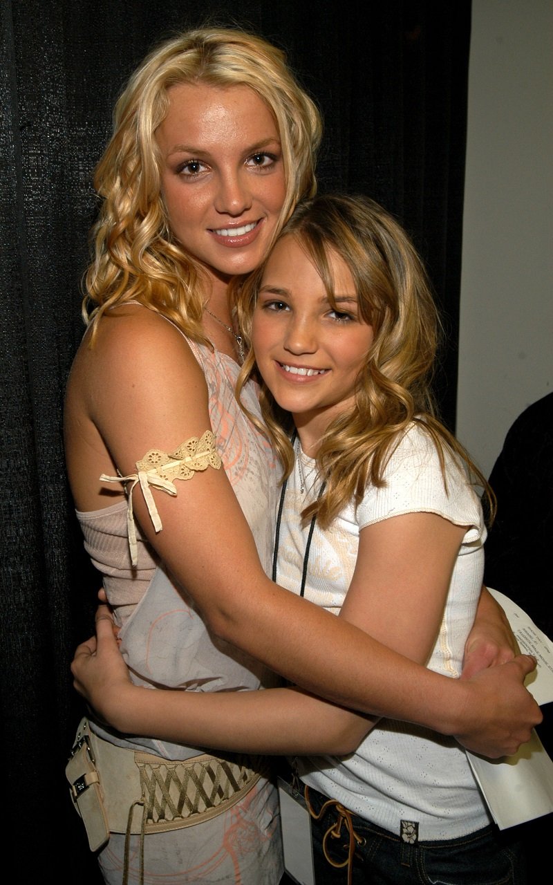 Britney Spears and Jamie Lynn Spears on April 12, 2003 | Photo: Getty Images