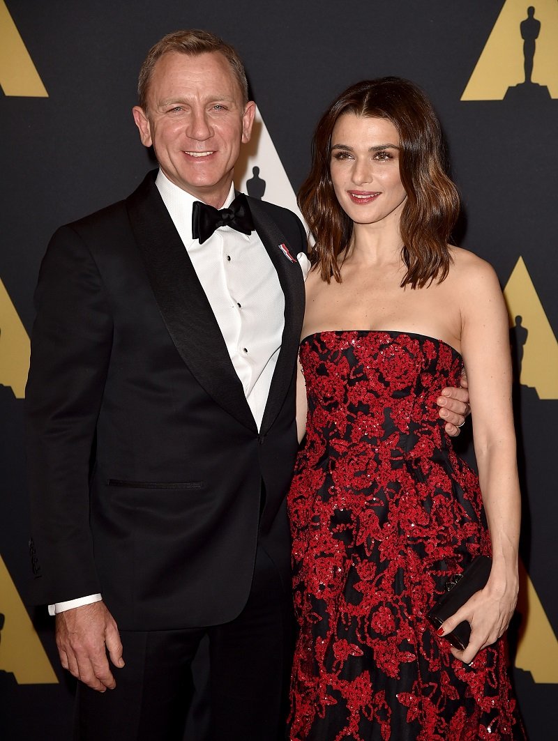 Daniel Craig and Rachel Weisz on November 14, 2015 in Hollywood, California | Photo: Getty Images 