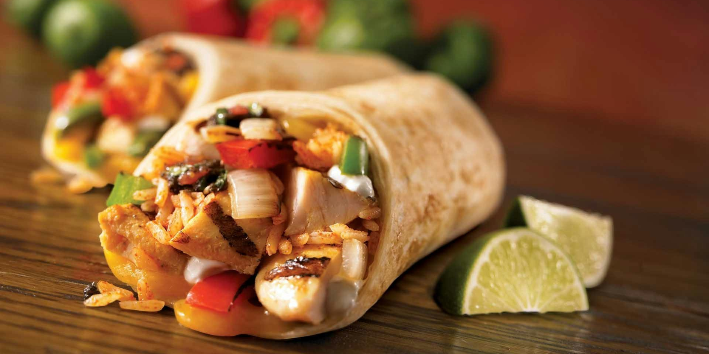 Chicken Burrito Wrap | Source: Pexels