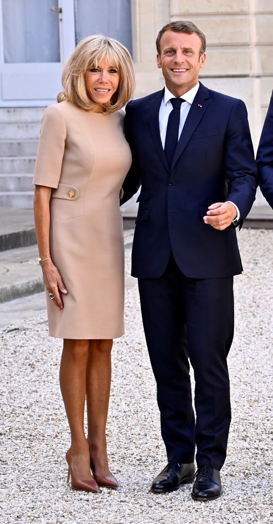 Le couple Macron, le 22 aiput 2019. | Photo : Getty Images
