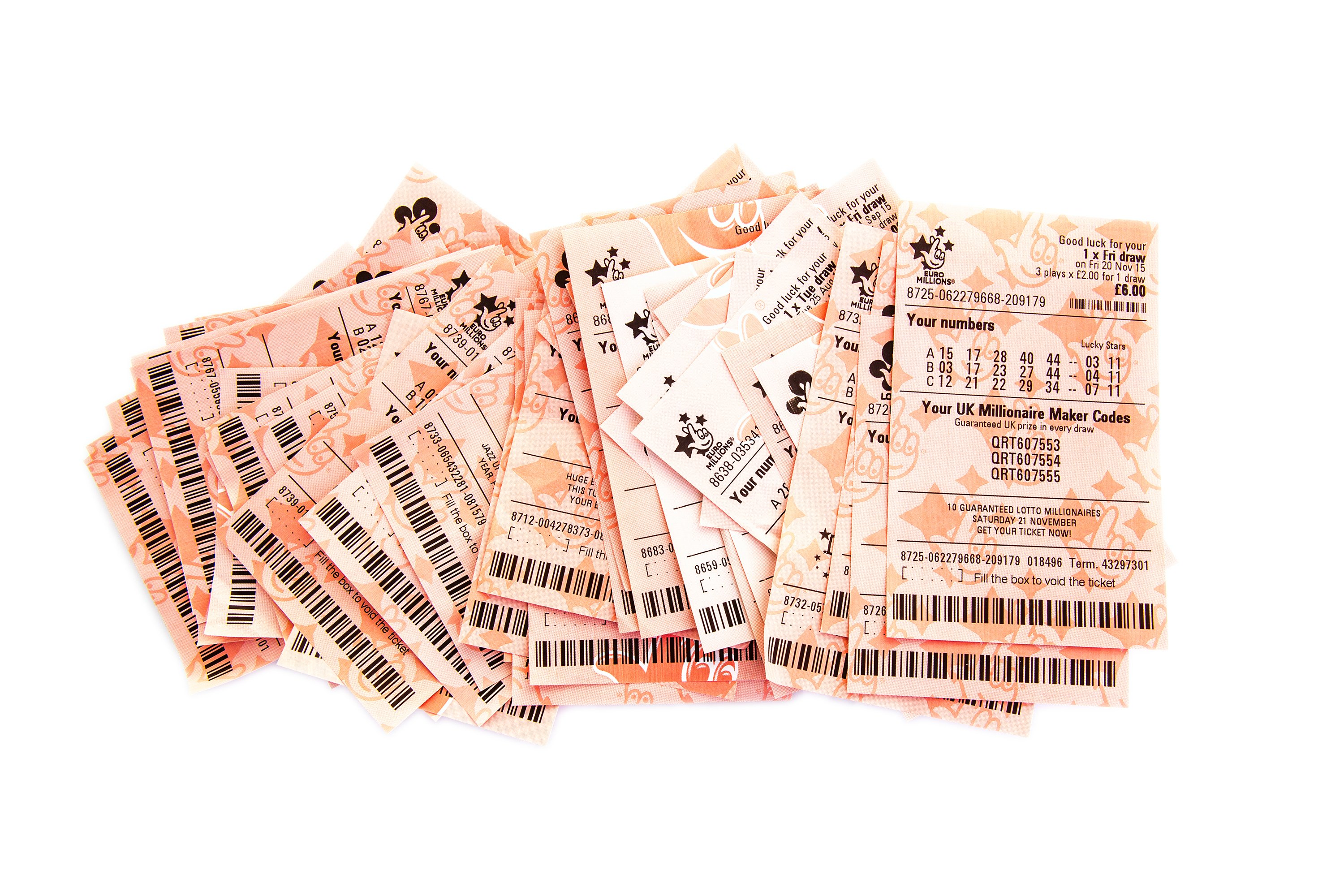 Several lottery tickets without a prize | Photo: Shutterstock