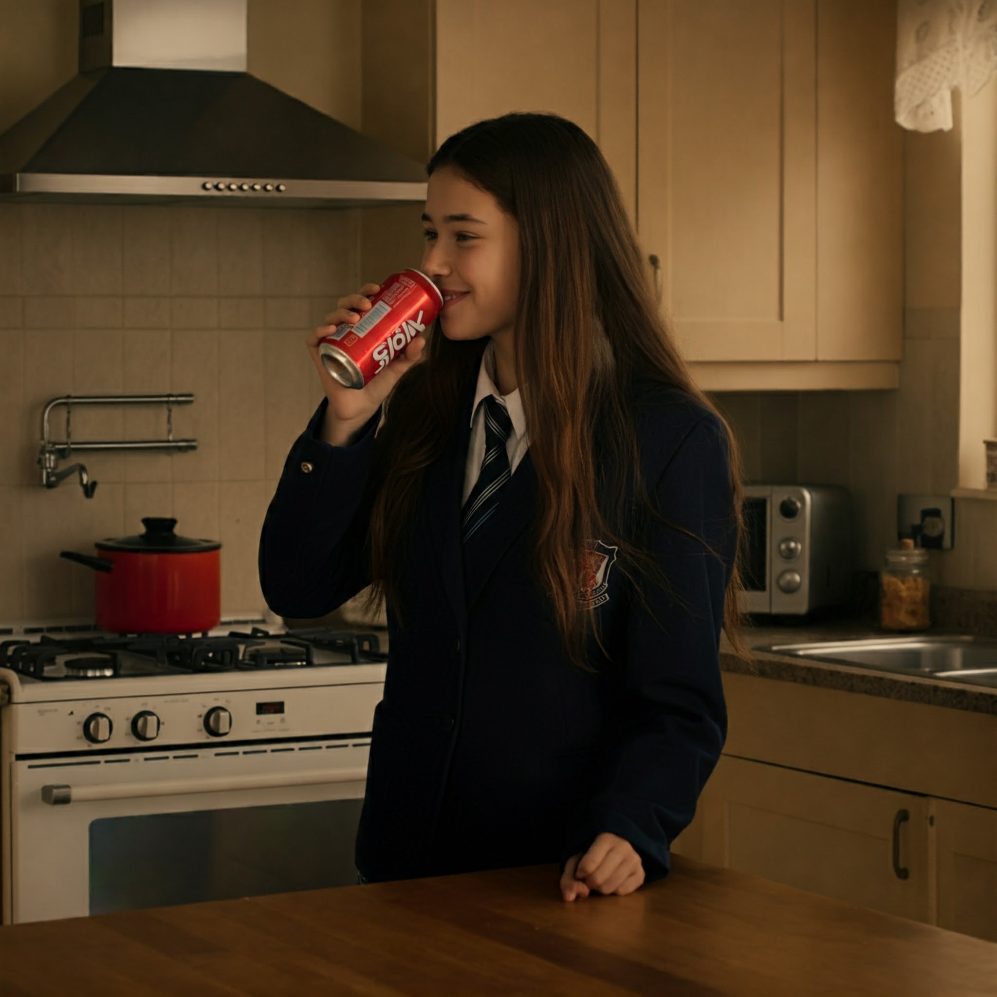 A teenager drinking a soda | Source: Gemini