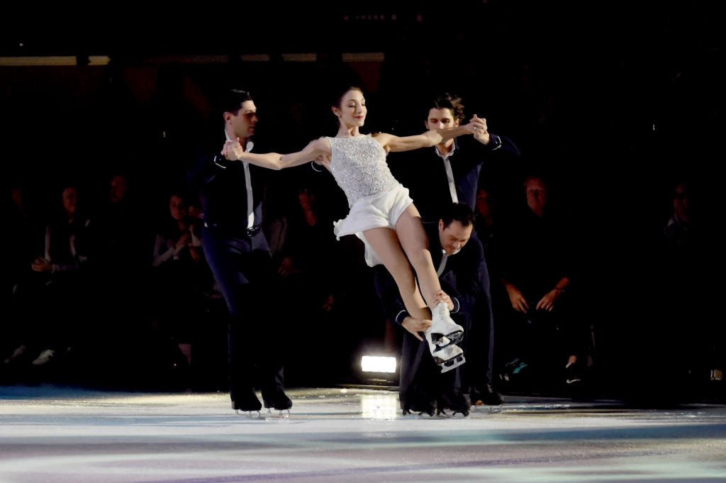 Brent Bommentre, Meryl Davis, Steven Cousins and John Kerr perform during the second annual "An Evening Of Scott Hamilton & Friends" hosted by Scott Hamilton to benefit The Scott Hamilton CARES Foundation | Getty Images