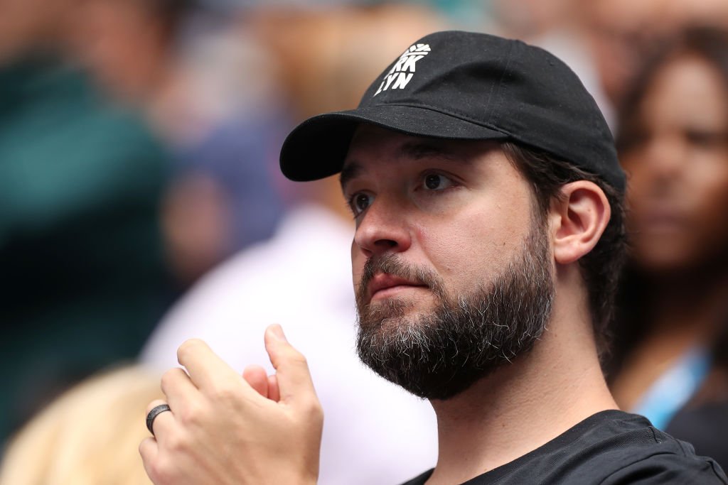 Alexis Ohanian claps from the stands while watching his wife Serena Williams play at the Australian Open on January 20, 2020, in Melbourne, Australia | Source: Mark Kolbe/Getty Images