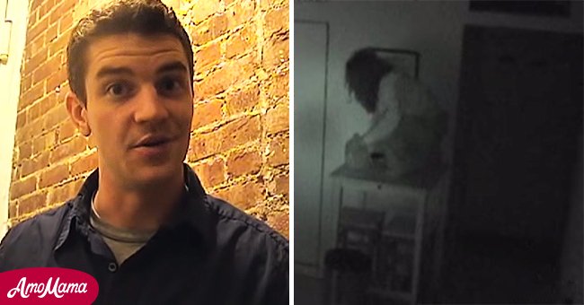 Man Captures Cctv Footage Of Stranger Secretly Living In His Home