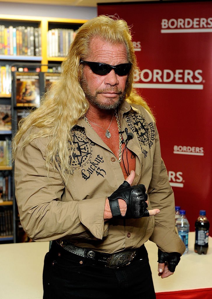 Media personality Duane Chapman, known in the media as "Dog the Bounty Hunter" promotes his book "When Mercy Is Shown, Mercy Is Given" at Borders Wall Street on March 19, 2010. | Photo: Getty Images