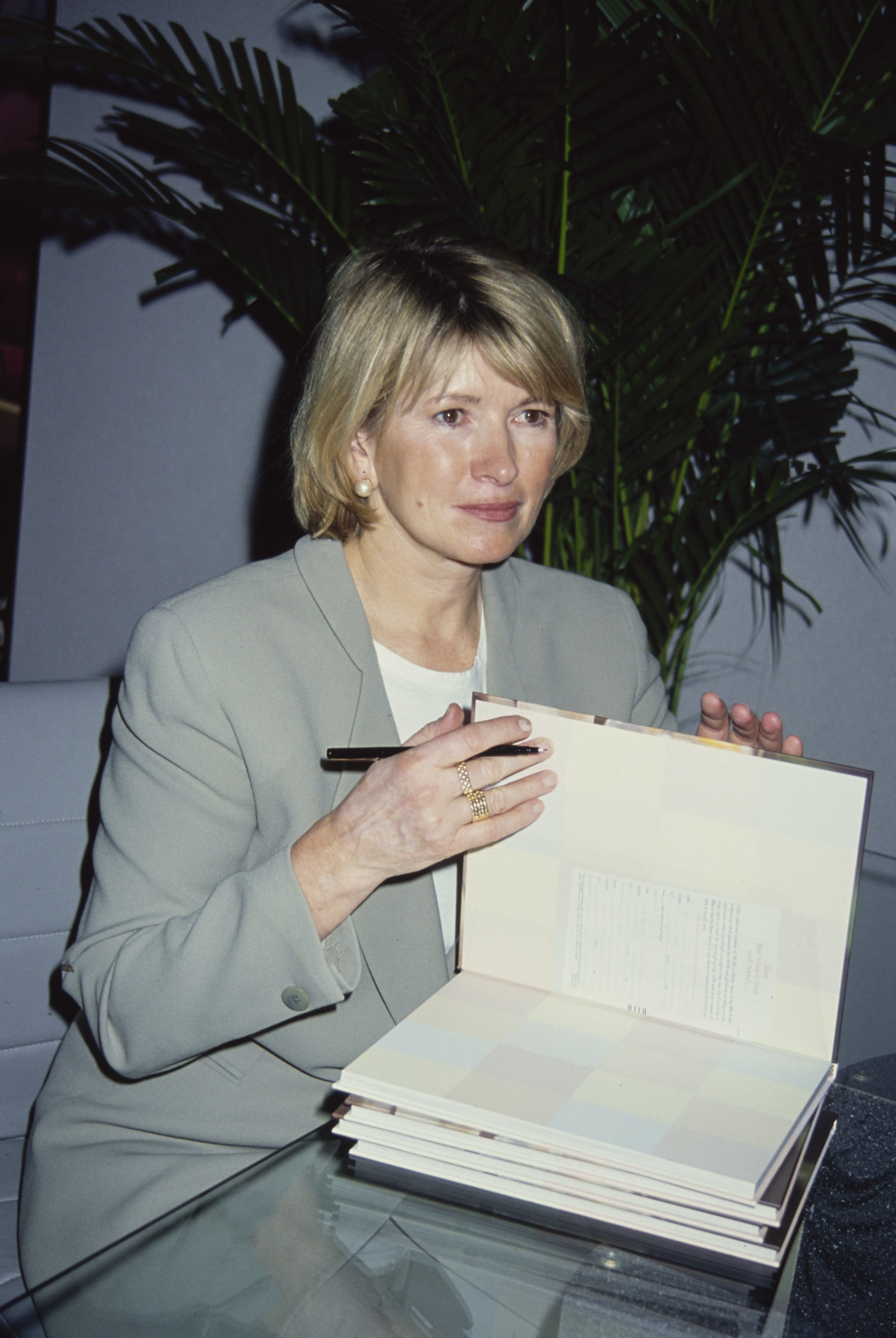 Martha Stewart attended the 33rd National Association of Television Program Executives (NATPE) Convention & Exhibition, held at the Sands Convention Center in Las Vegas, Nevada, in January 1996. | Source: Getty Images