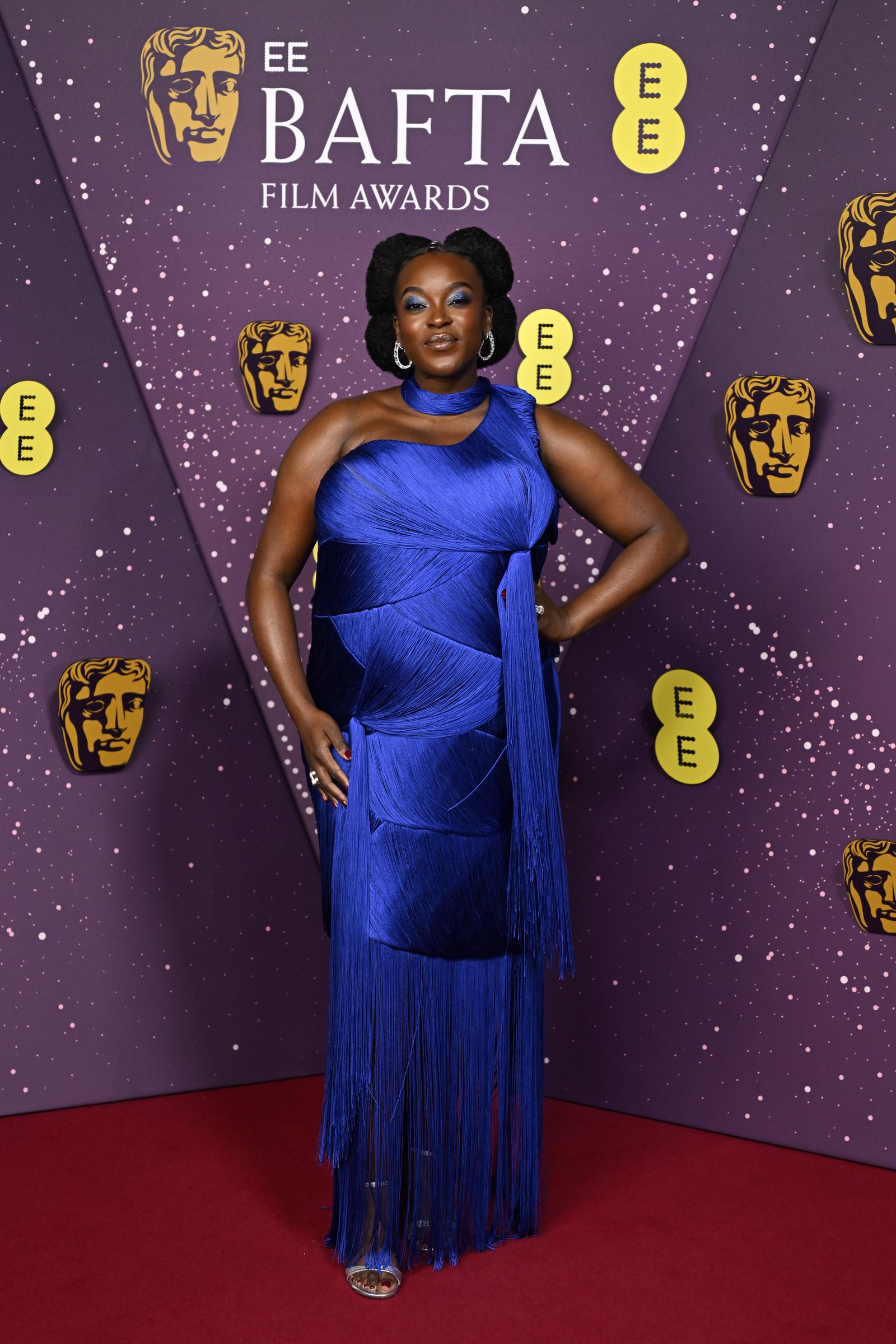 Wunmi Mosaku attends the 79th BAFTA Film Awards at The Royal Festival Hall on February 22, 2026, in London, England | Source: Getty Images