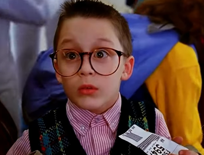 Kieran Culkin as Fuller McCallister in the 1990 film "Home Alone," from a video dated December 25, 2022 | Source: YouTube/@sxdedxts