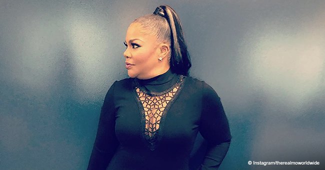 Mo'nique flaunts shapely curves in figure-hugging midi-dress after major weight loss