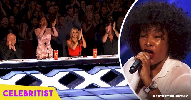 Woman, 62, was stopped by Simon Cowell but wowed the audience with her 2nd song in viral video