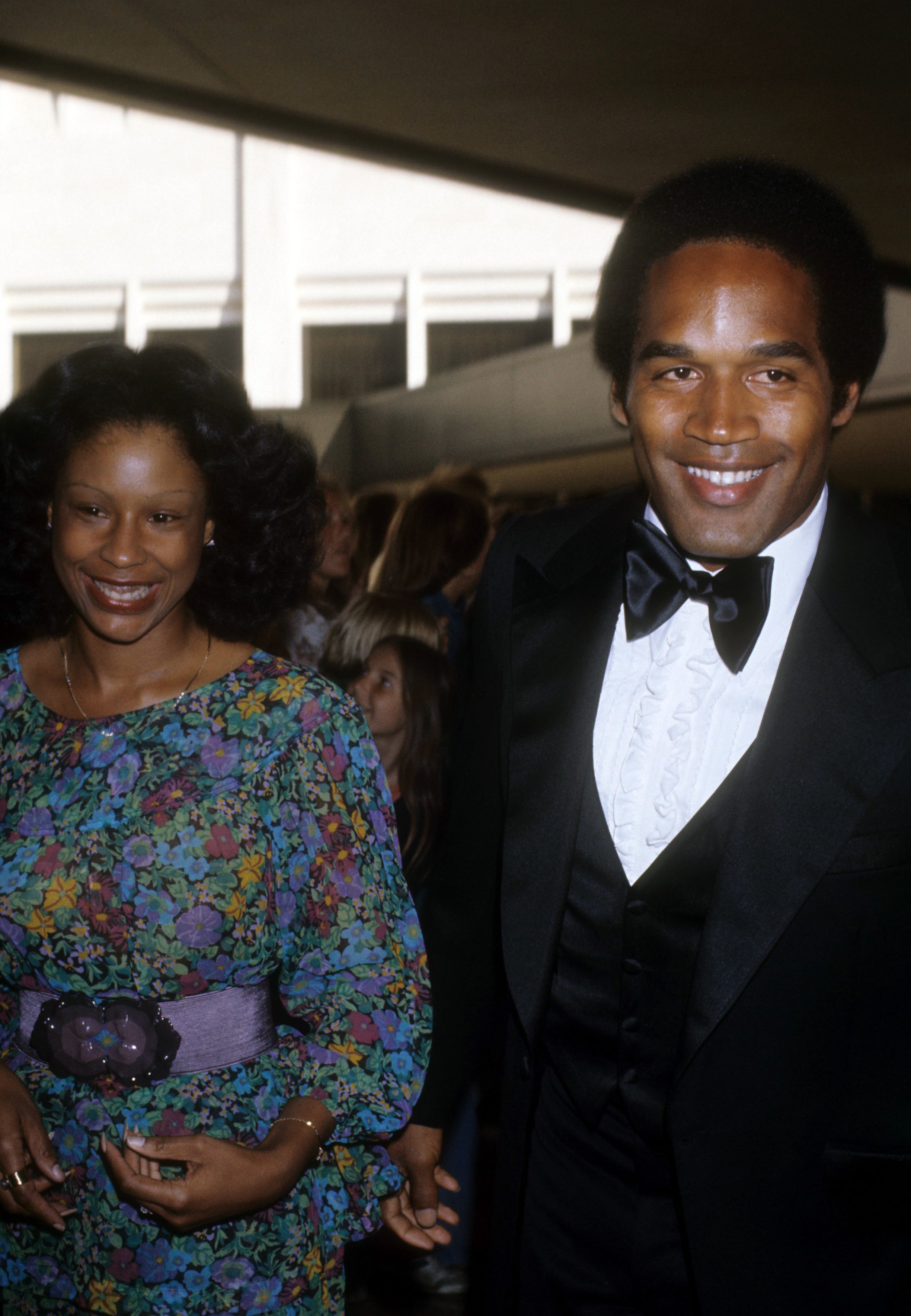 OJ Simpson and Marguerite Whitley at a movie premiere in April, 1977, in Los Angeles, California | Source: Getty Images
