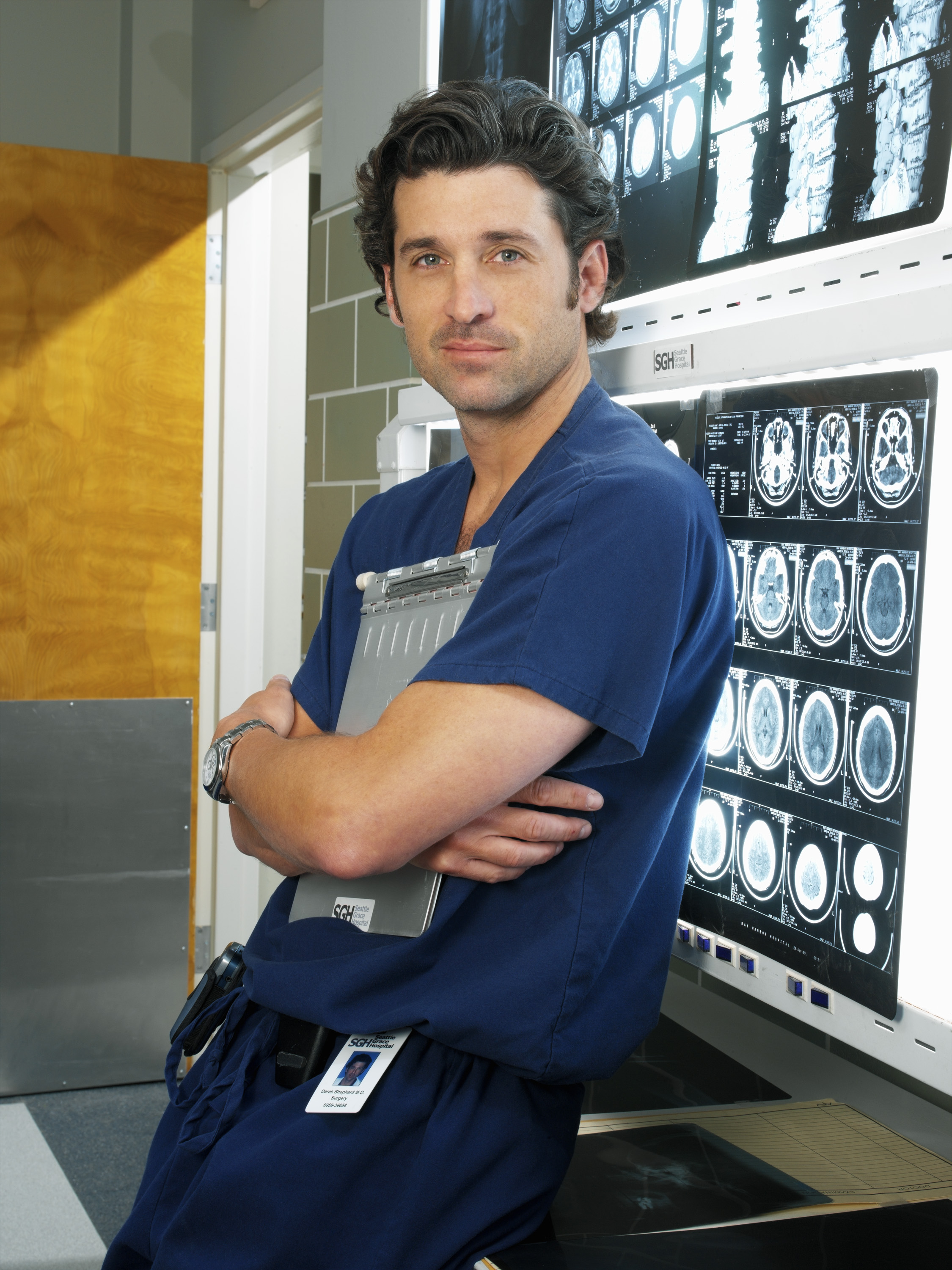 Patrick Dempsey as Dr. Derek Shepherd on "Grey's Anatomy" | Source: Getty Images