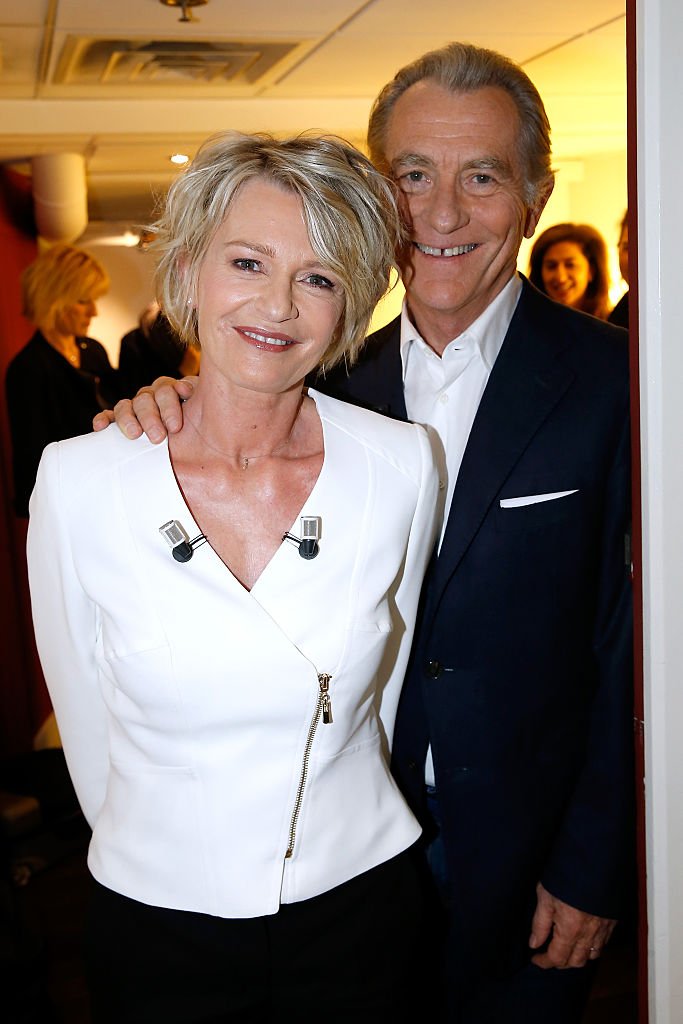 Sophie Davant et William Leymergie. І Source : Getty Images