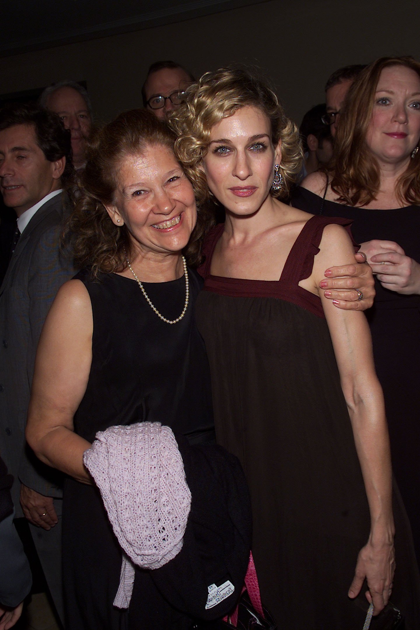 Barbara Forste and Sarah Jessica Parker at the "Wonder Of The World" opening night after-party in New York City on November 1, 2001 | Source: Getty Images