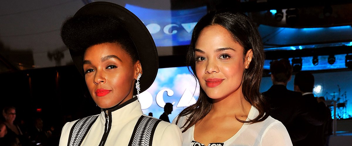 Janelle Monae and actress Tessa Thompson at the 2015 MOCA Gala at MOCA on May 30, 2015 | Photo: Getty Images