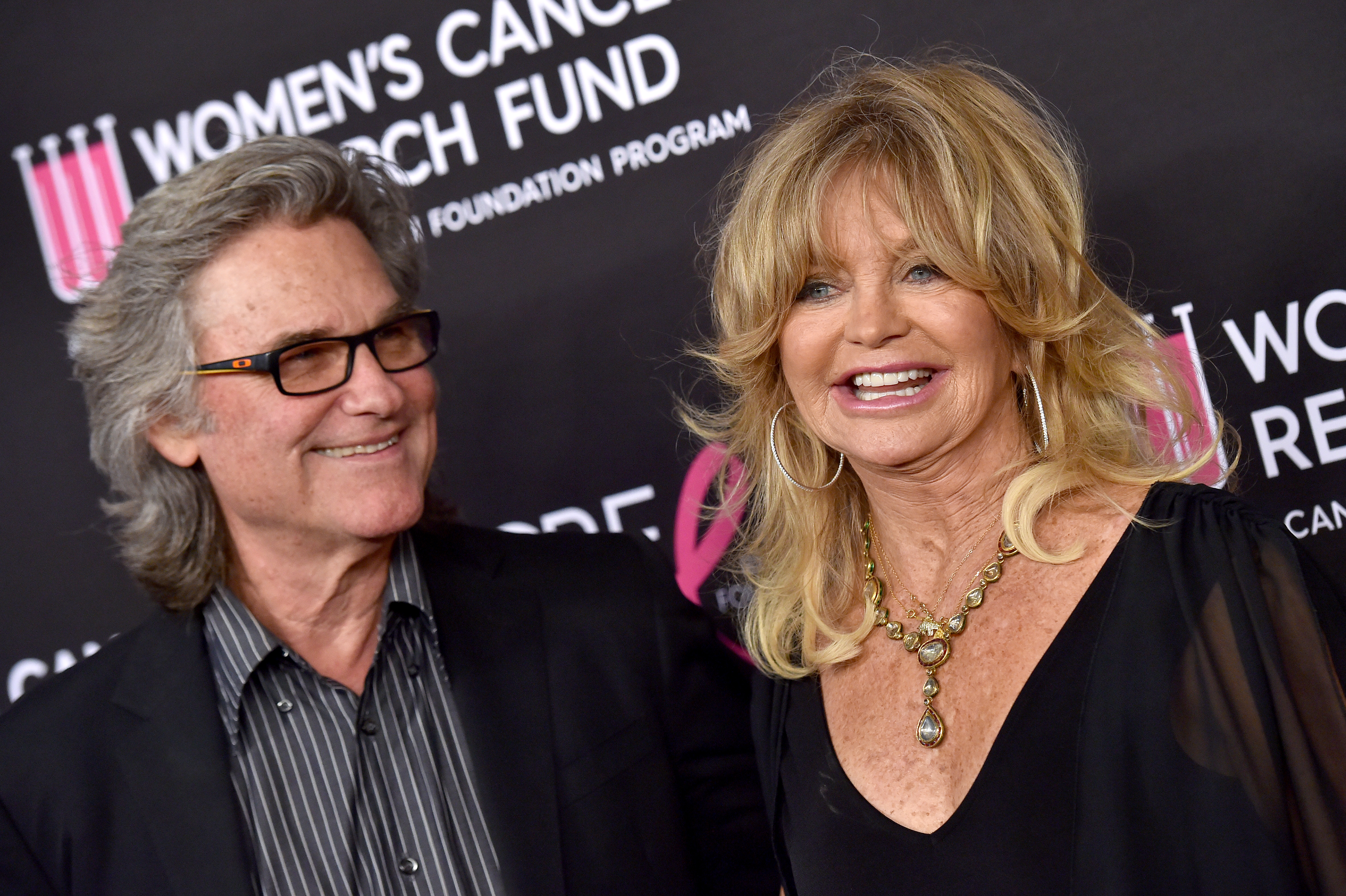 Kurt Russell and Goldie Hawn at the Beverly Wilshire Four Seasons Hotel on February 28, 2019 | Source: Getty Images