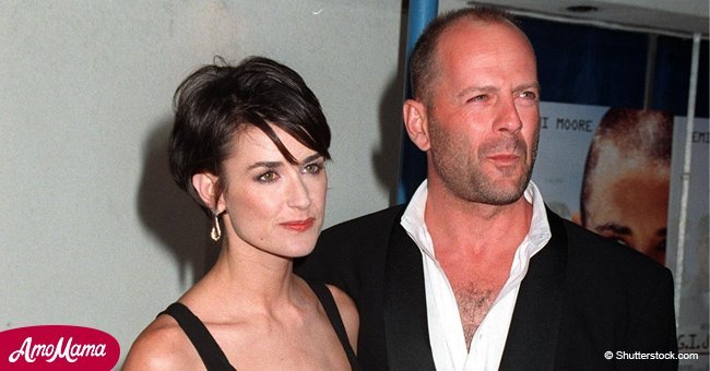 Demi Moore and Bruce Willis reunite in heartwarming photo for daughter's 30th birthday