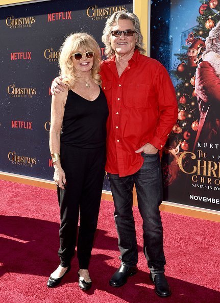 Goldie Hawn and Kurt Russell attend the premiere of Netflix's 'The Christmas Chronicles' at Fox Bruin Theater in Los Angeles, California. | Photo: Getty Images
