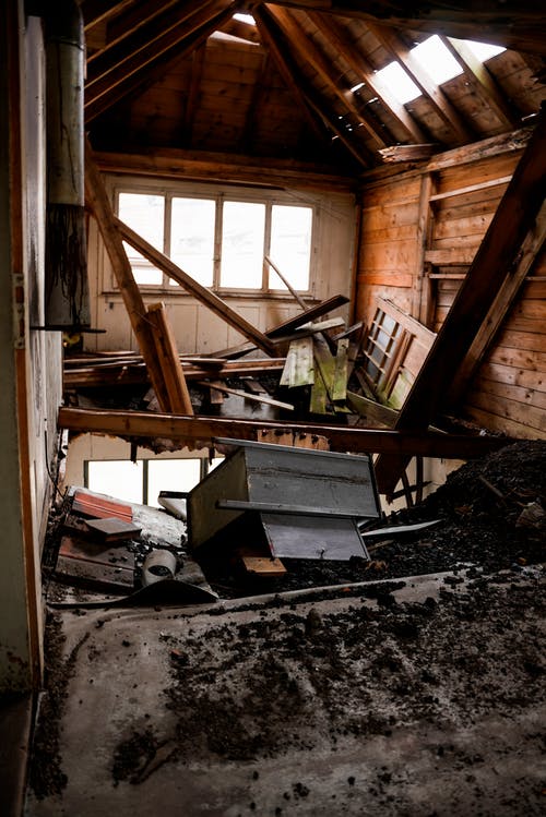 Casa en ruinas. | Foto: Pexels