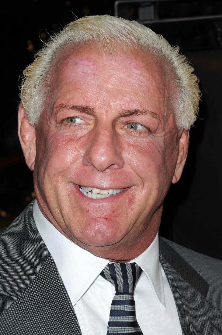 Ric Flair attends the premiere of "The Wrestler" in Los Angeles, California on December 16, 2008 | Photo: Getty Images
