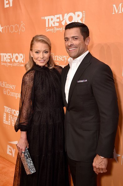 Kelly Ripa and Mark Consuelos at the TrevorLIVE NY 2019 at on June 17, 2019 | Photo: Getty Images