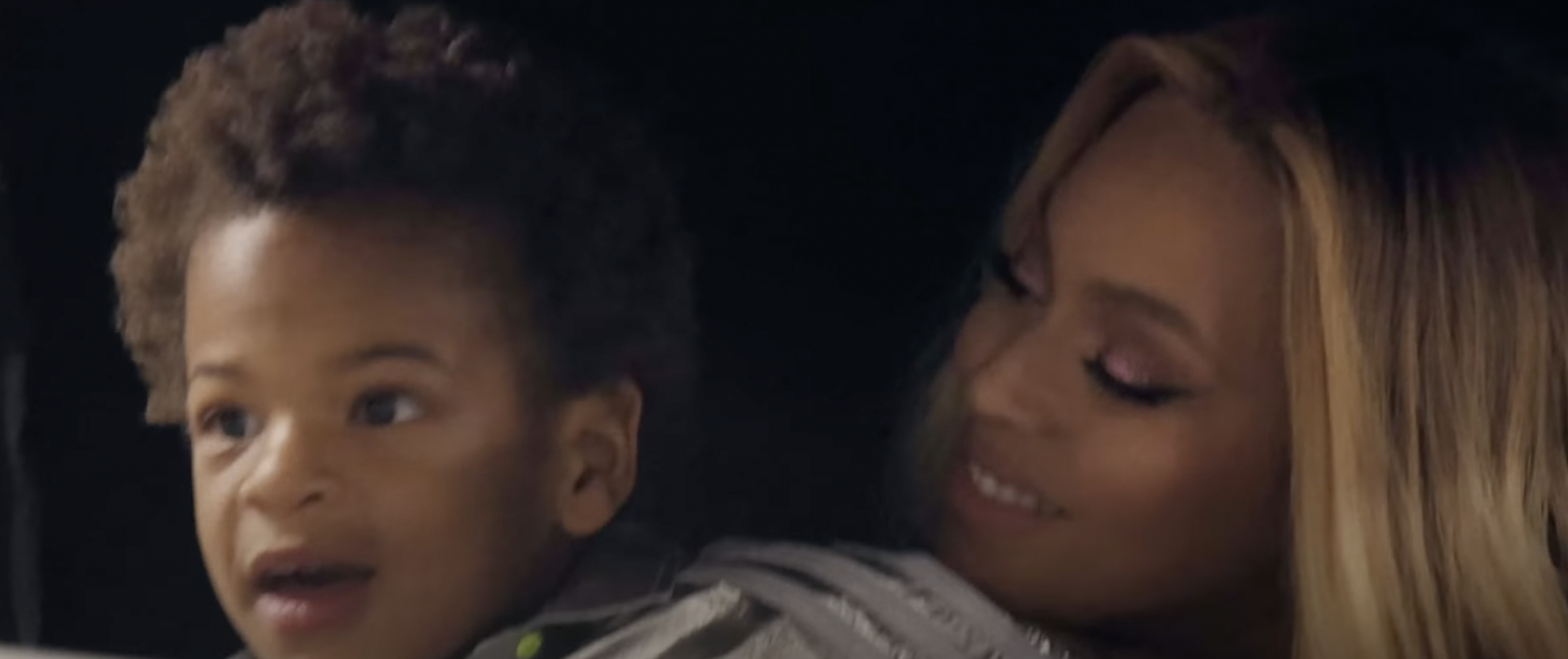 Sir Carter and Beyoncé from a video dated October 2, 2023 | Source: YouTube/@Beyoncé