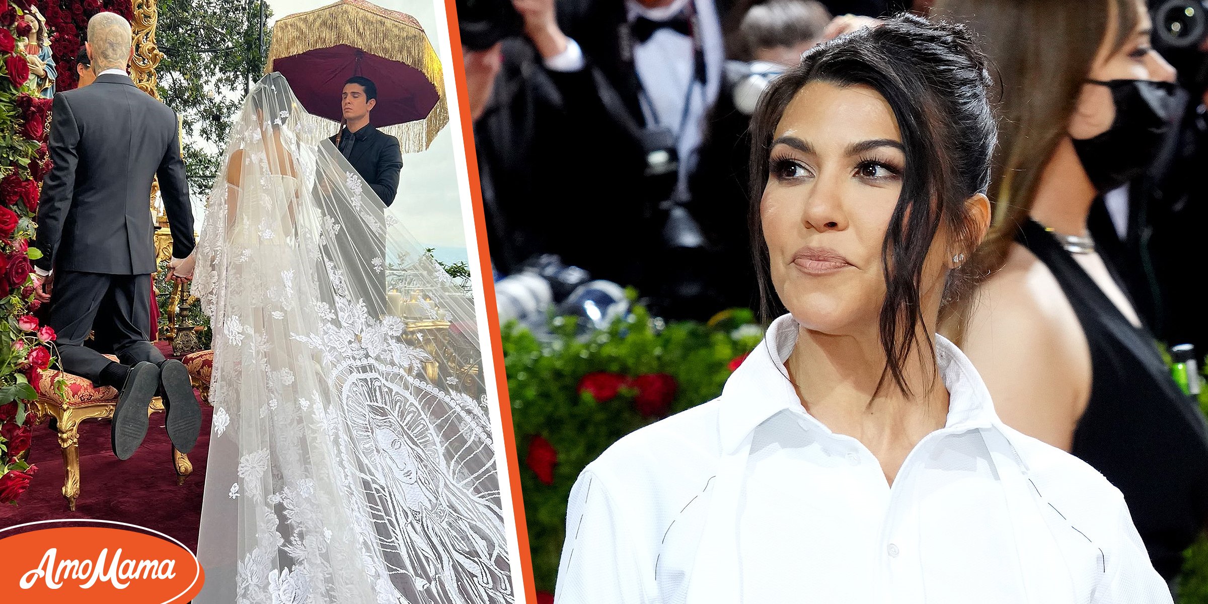 What Is the Meaning behind Kourtney Kardashian's Wedding Veil?