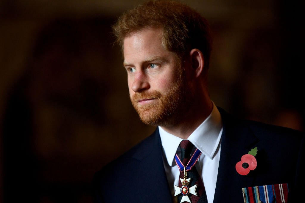 Prince Harry, Duke of Sussex attends the ANZAC Day Service of Commemoration and Thanksgiving | Photo:  Victoria Jones - WPA Pool/Getty Images